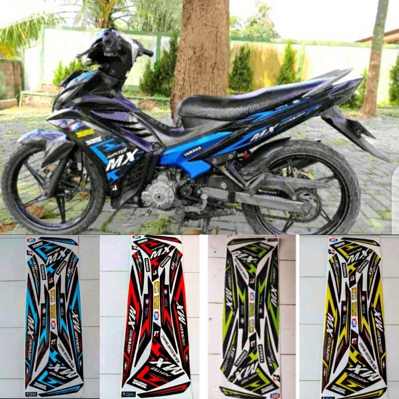 Striping njmx 135 - Striping njmx 135 variasi - Striping njmx petronas - Striping njmx 2014 - Stripi