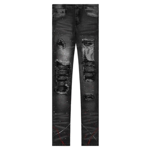 Celana Jeans RUCAS x BIGETRON BTR AOP ART OF PAINT BNIP AUTHENTIC ORIGINAL LIMITED