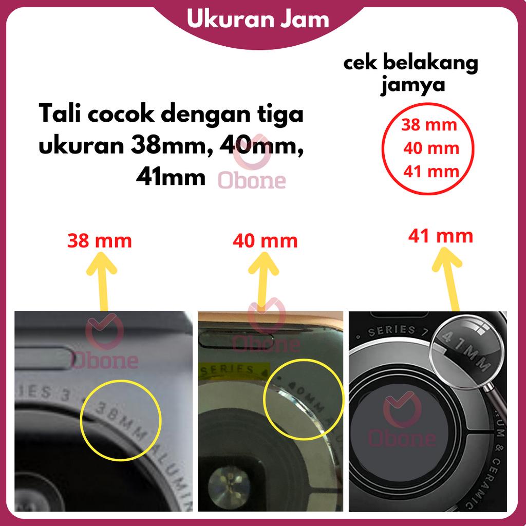 Plain strap untuk smartwatch 38mm 40mm 41mm 42mm 44mm 45mm 49mm Ultra Strapiwatch Tali jamtangan