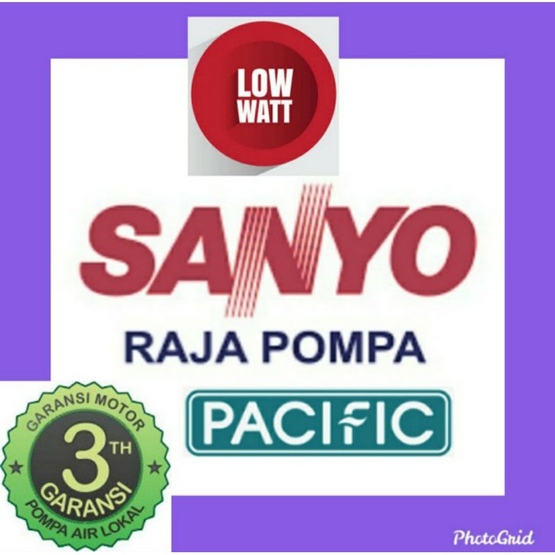 Pompa air jet pump SANYO LOW Watt sumur dalam 30 meter otomatis 200 watt otonatis