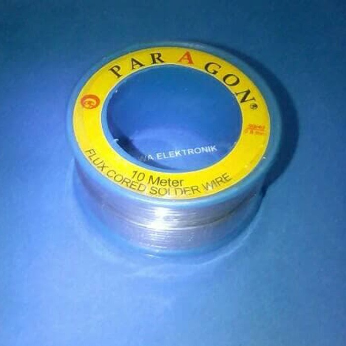 Timah paragon 60/40 0,8mm 10 meter