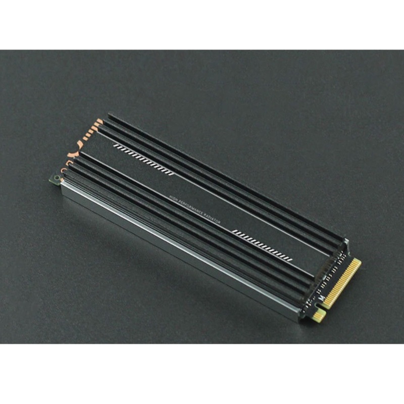 Zzz Bantalan Thermal Heatsink SSD M.2 2280 Bahan Silikon Untuk PCIE NVMe SSD