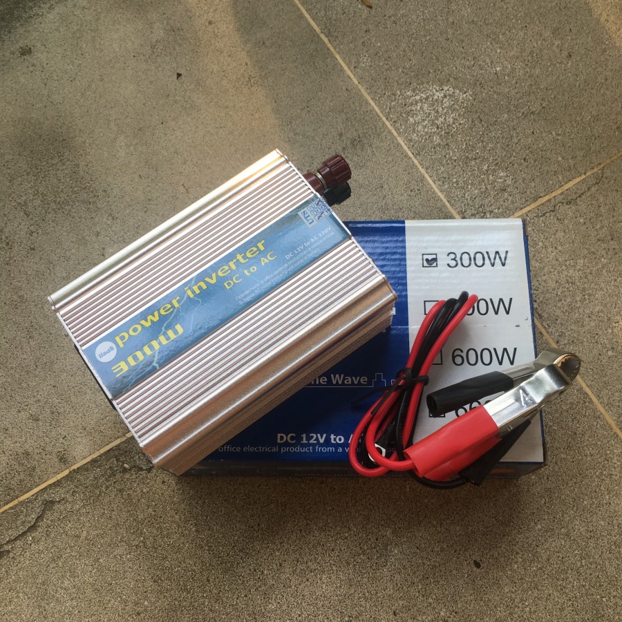 INVERTER DC 12V TO AC 220V 300 WATT POWER INVERTER 300W