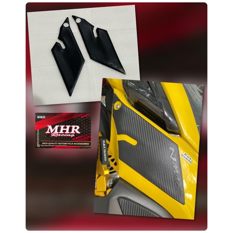 STIKER BODY NEW NMAX 2020 CARBON / STIKER CARBON BODY NMAX 2020 BAGIAN DEPAN