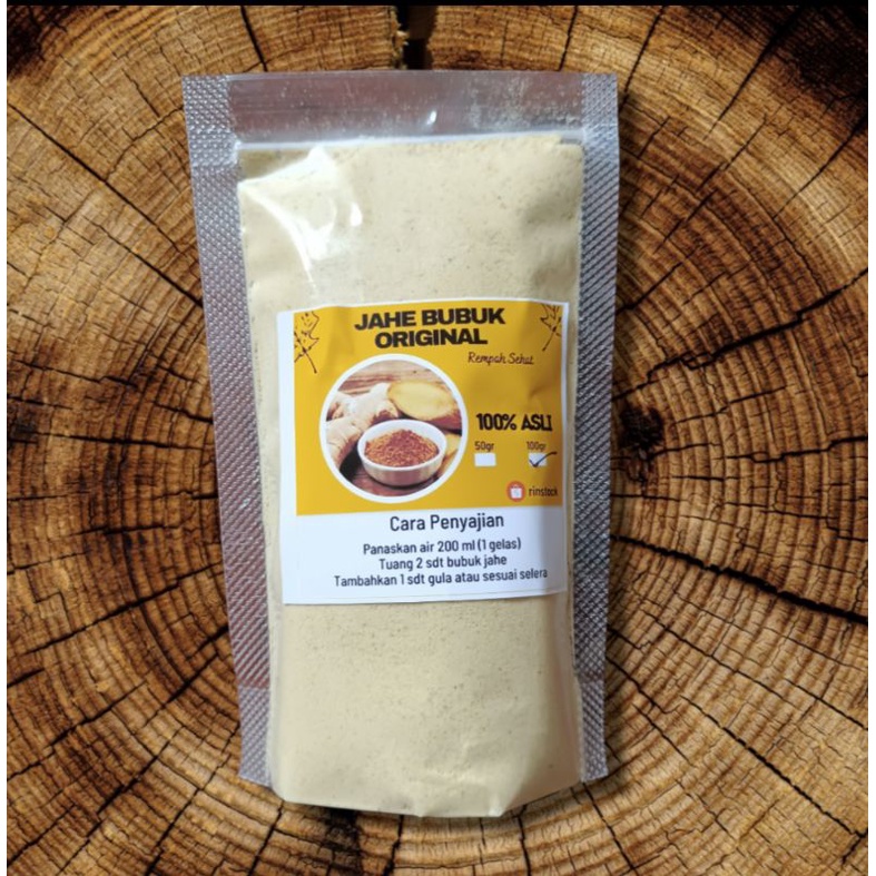

Bubuk Jahe Original 100gr murni tanpa campuran murah