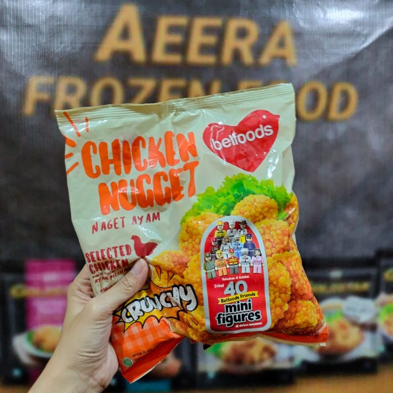 

Belfoods Favorite Chicken Nugget Crunchy 500Gr