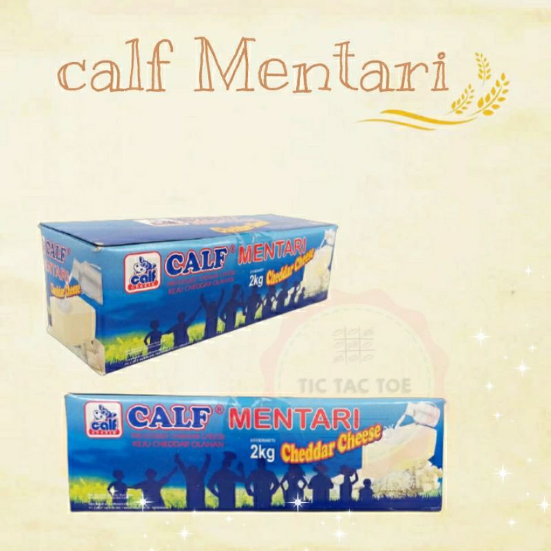 keju 2kg, calf mentari 2kg, keju calf mentari 2kg, keju blok, keju mentari