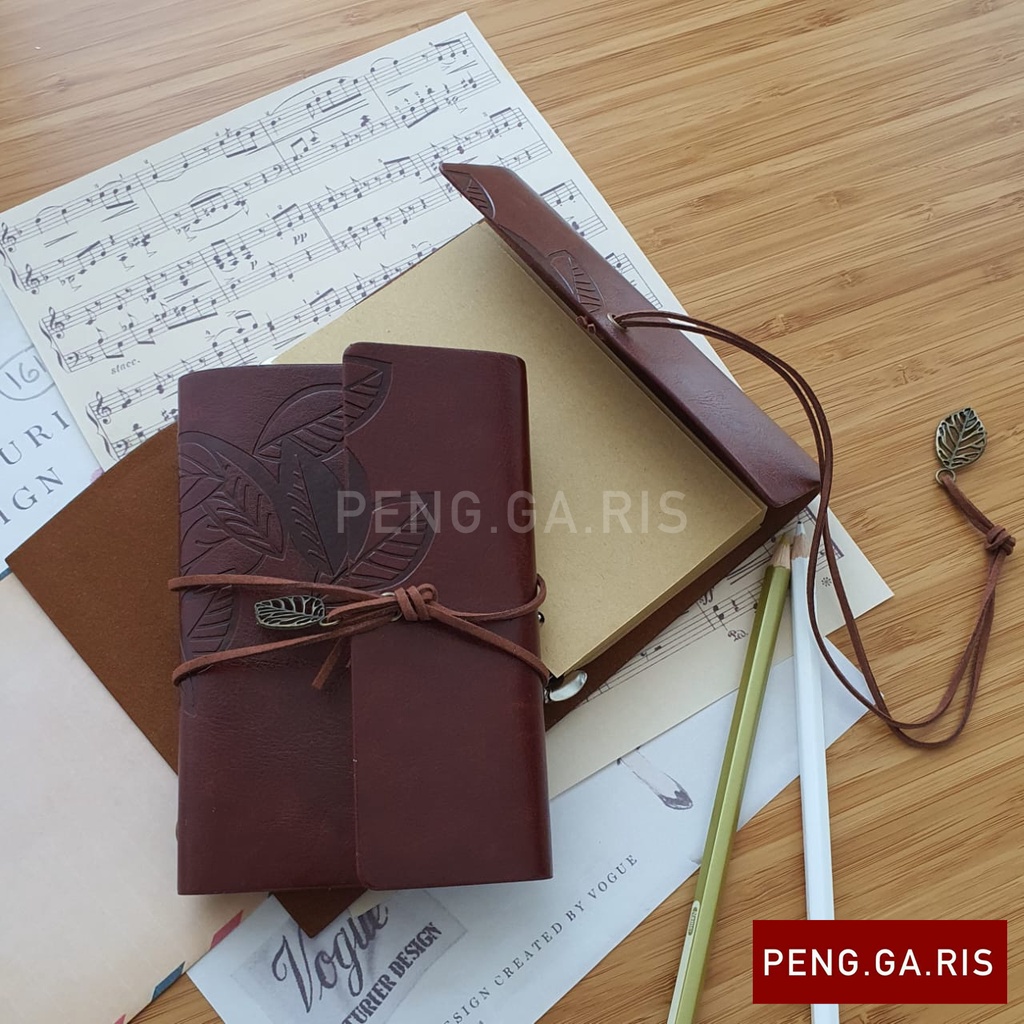 

Vintage Notebook Kulit