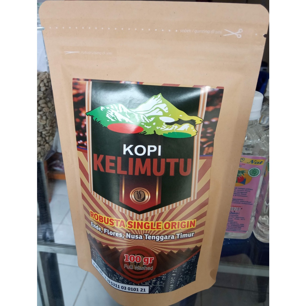 

KOPI KELIMUTU ROBUSTA ENDE FLORES 100 GR - BUBUK
