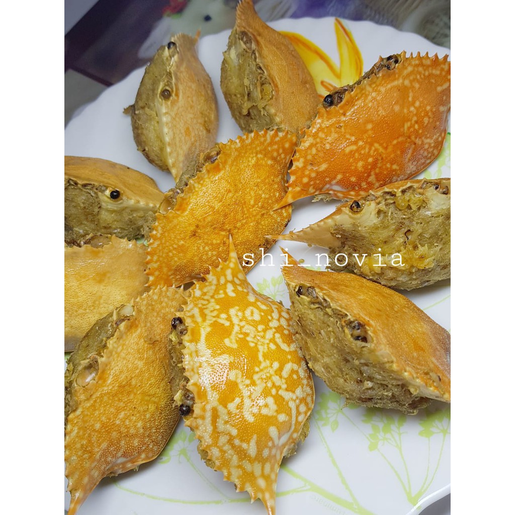 

Kepiting Buncit JUMBO 20 pcs, DIJAMIN FULL DAGING KEPITING, DIJAMIN Fresh tidak amis