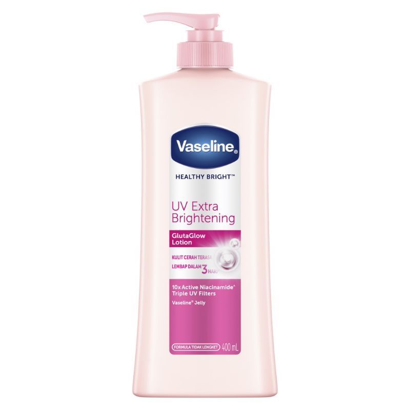 Vaseline lotion 400ml healty white uv lightening