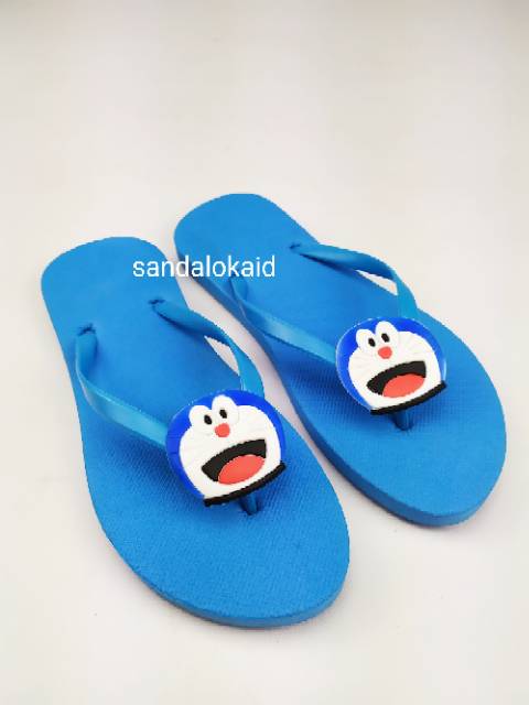 Sandal Kartun Doraemon | Sendal Cartoon | Sendal Wanita TPR