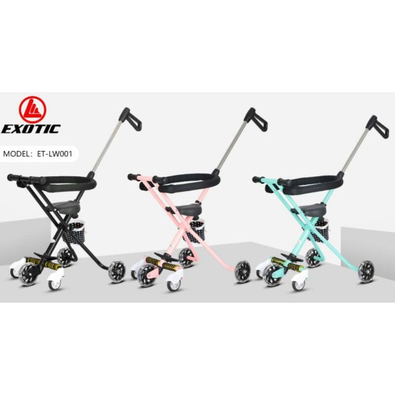 Stroller Exotic ET-LW 001 / LW 008 Roda 5 Kursi dorongan Anak