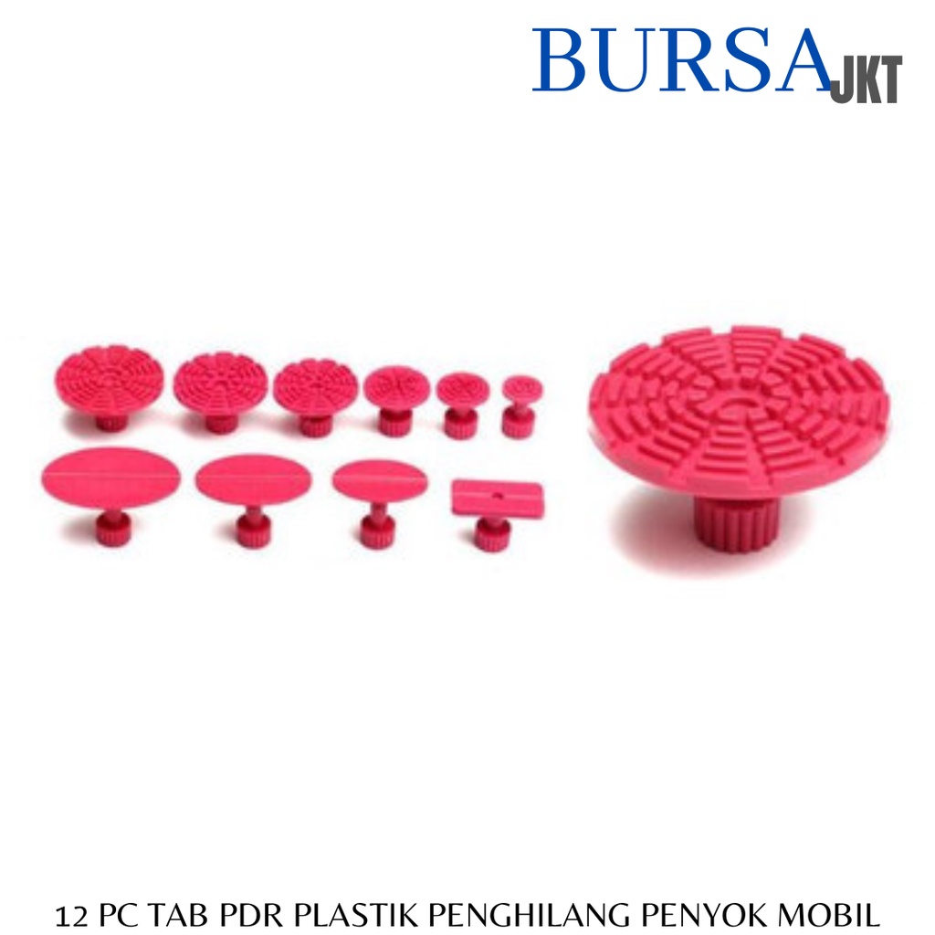 12 PC TAB SUCTION PEREKAT PENARIK PULLER BODY MOBIL REPARASI PERBAIKAN KENDARAAN CAR REPAIR TOOL