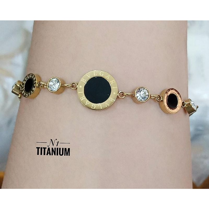 TITanium gelang wanita D111