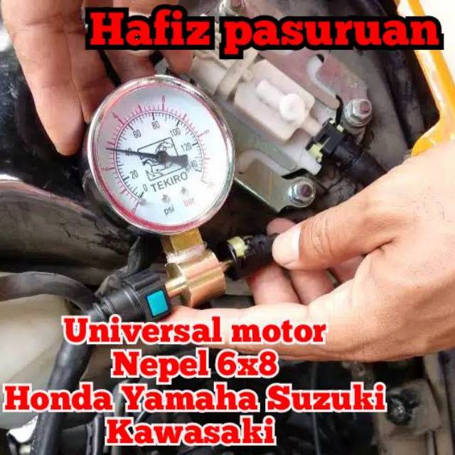 Jual Pressure gauge alat ukur tekanan fuel pump Rotak alat ukur dinamo