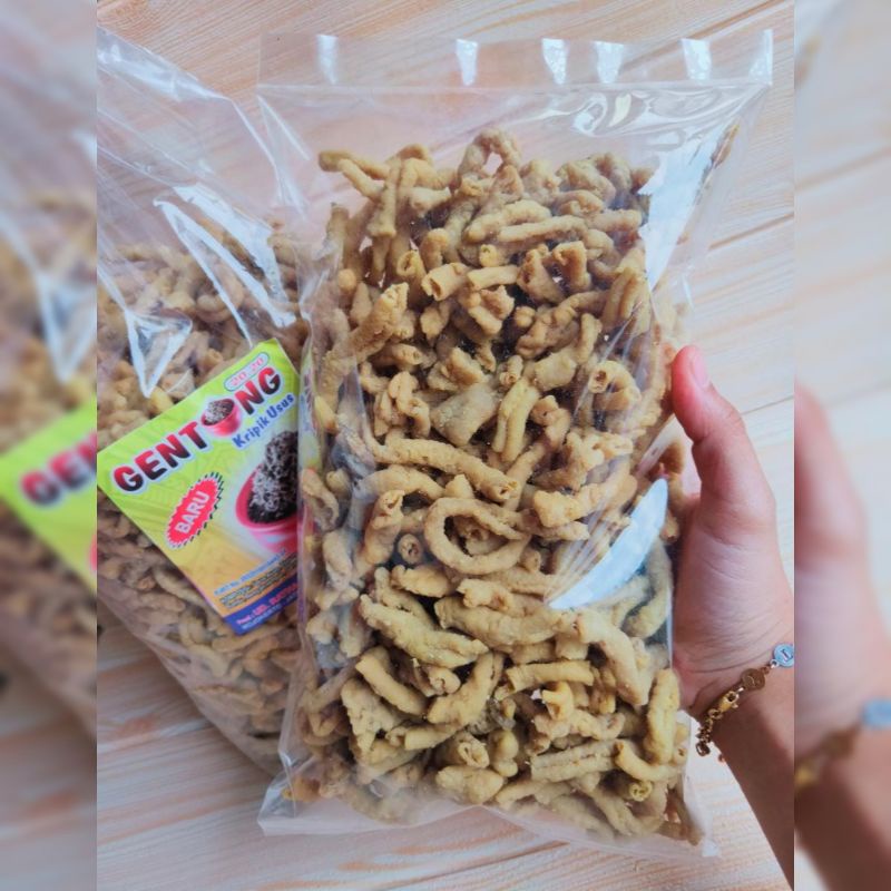 

[Snack] Keripik Usus Gentong Original 250gr