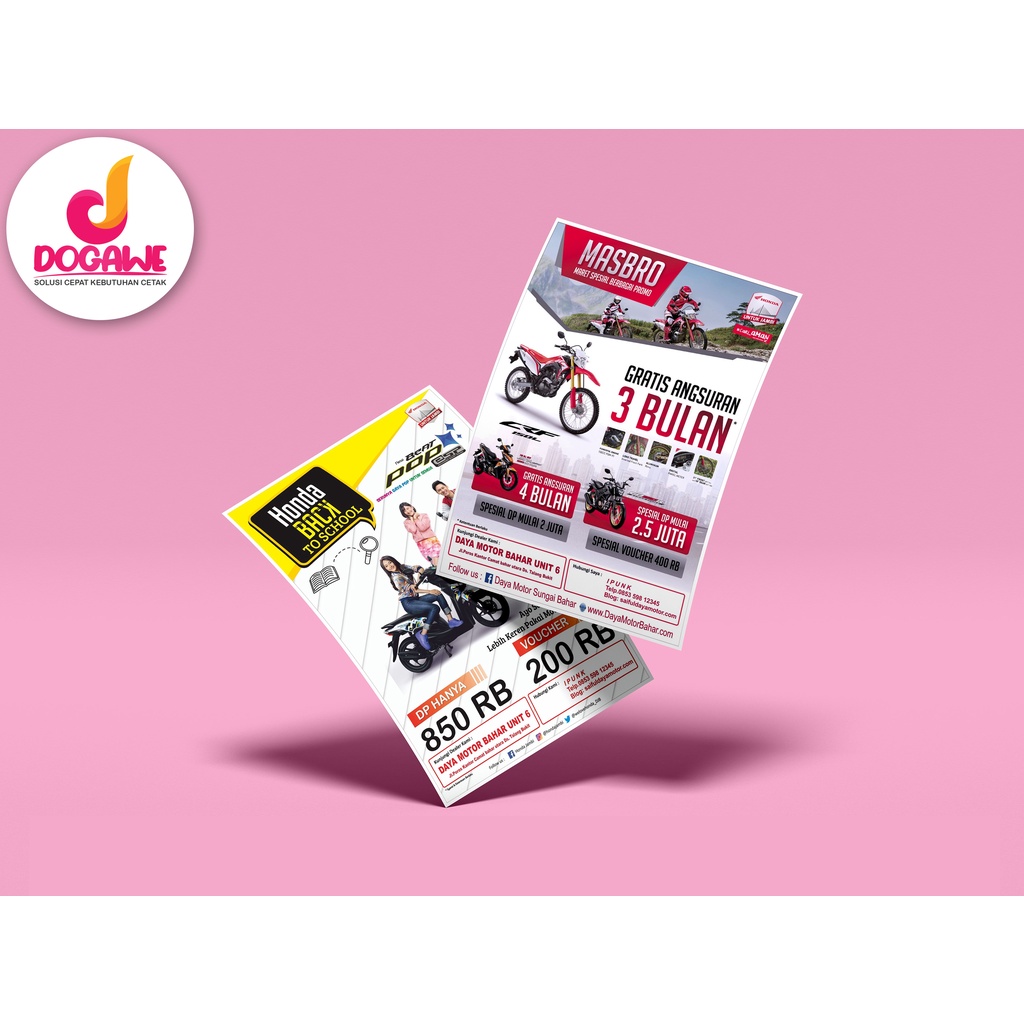 

CETAK BROSUR MURAH ~ FULL COLOR BAHAN HVS ~ UKURAN A4/A5