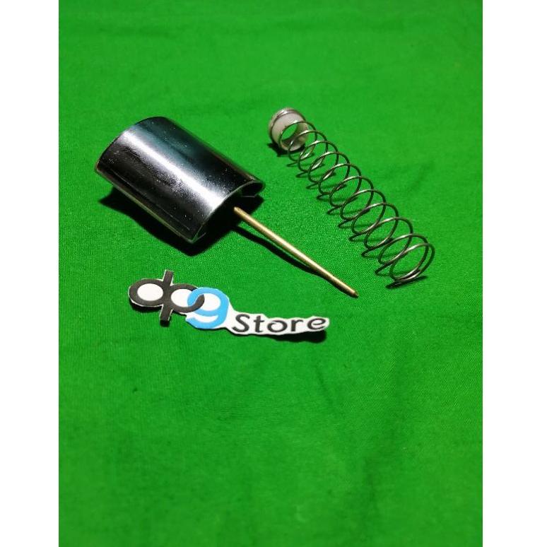 ⇲ SPRING PER PIR SKEP KARBU CARBURATOR PWK SUDCO KEIHIN UMA KTC CPO 28 30 32 34 35 38 40 STAINLESS ㊏