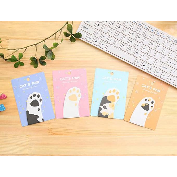 

Ready Stock Kak,,,Silahkan Order !!!! Keburu Habisss... Sticky Notes Kaki Kucing Cat'S Pow Post It