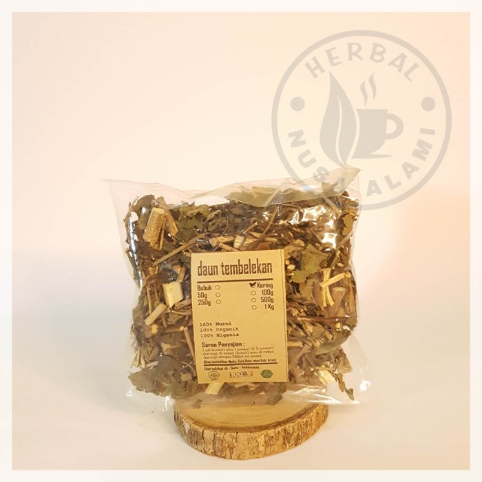 

DAUN TEMBELEKAN KERING | PREMIUM | Lantana Camara 100g