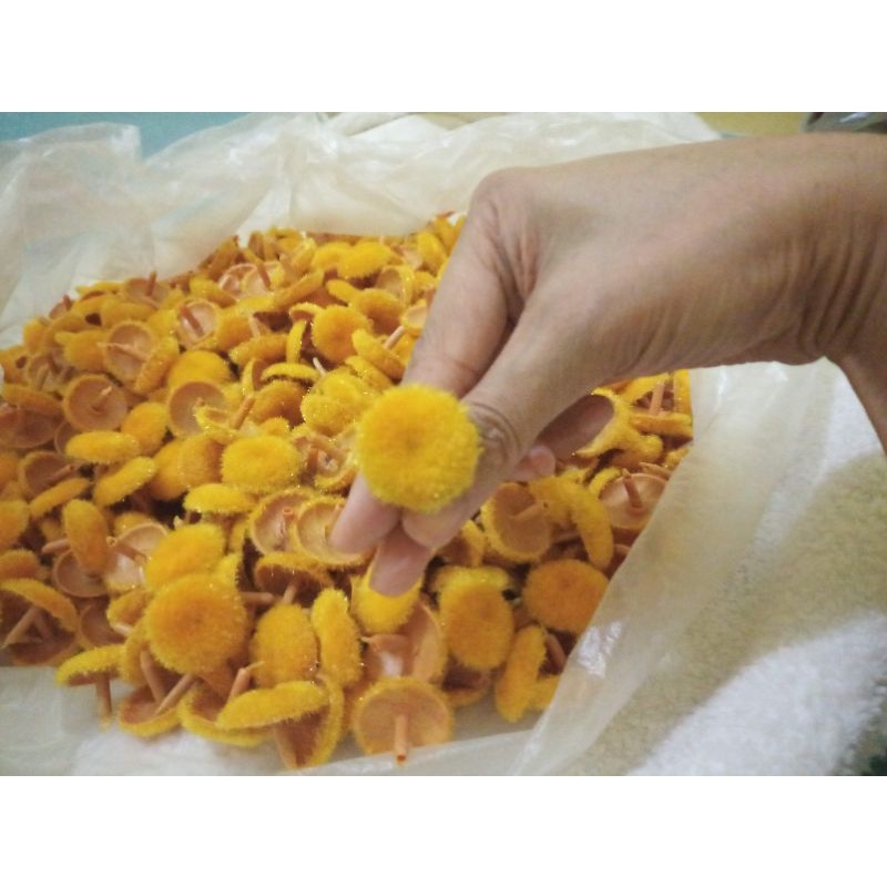 putik plastik bunga matahari putik bunga plastik artificial palsu putik bunga matahari putik benang sari artificial pastik palsu putik sari bunga matahari