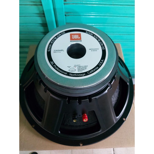 Speaker 18 inch JBL 2265HPL produk baru coil besar murah dan terbaik JBL 2265 HPL