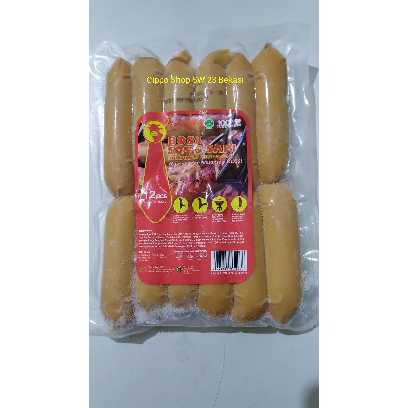 

Sosis Sapi BOSS isi 12 pcs 600 gram