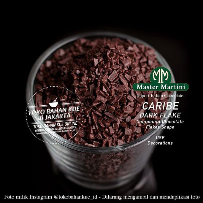 

BEST SELLER Master Martini CARIBE DARK FLAKE Chocolate Flakes Coklat Keping 100gr