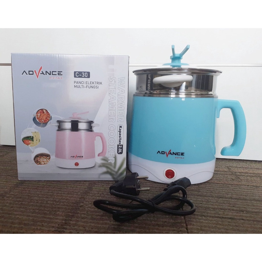 Panci Elektrik Multifungsi Electric Fry Pan Panci Listrik Lapis Keramik