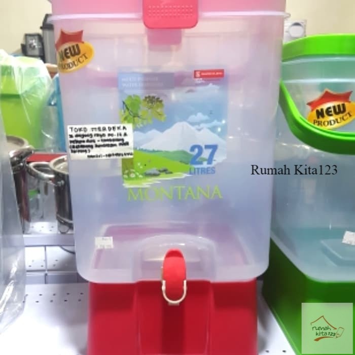 Water Dispenser / Tempat Minuman Montana 21 L/ Mirip Arizona Lion Star