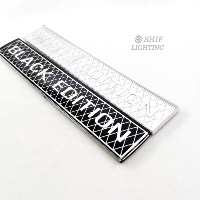 1pc Stiker Emblem / Badge Logo TOYOTA LAND CRUISER Bahan Akrilik Warna Hitam / Putih