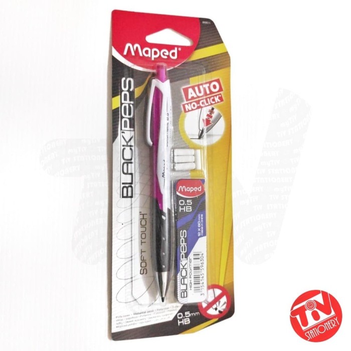 

Promo Pensil Mekanik Maped Black'Peps Automatic (No-Click) 0.5 Set Bagus