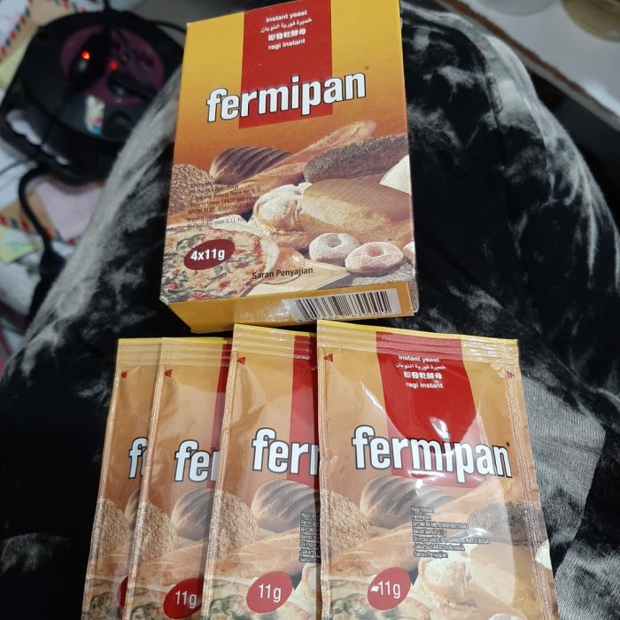 

ds20111w Fermipan Ragi Sachet 1 Box = 4 Sachet @11Gr Xz20X1Z11