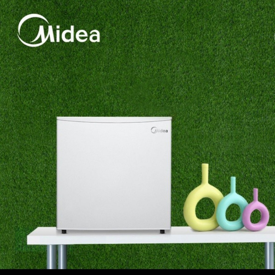 Kulkas Mini Midea HS65L / Kulkas Portable Midea HS65LW / Kulkas Hotel KHUSUS INSTANT GRAB / GOSEND