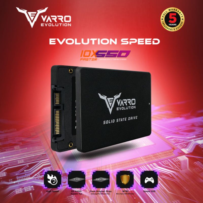 SSD VARRO 512GB SATA