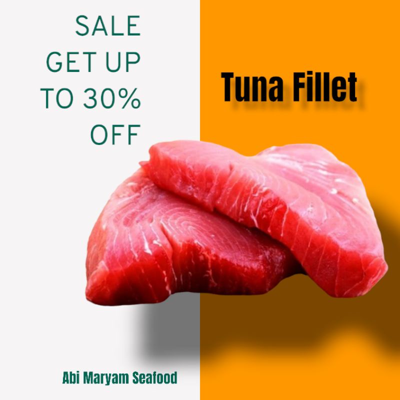 

Tuna Fillet / Bluefin Tuna / Tuna Steak / Sashimi Grade A 500gr