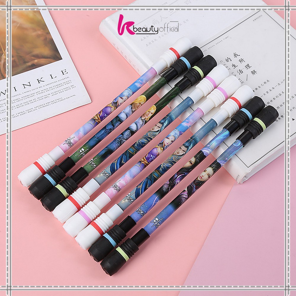 

KB-A38 Spinning Pen Pulpen Putar Karakter Anti Stress / Pena Pulpen Putar Mainan Anak Pen Spinner Balance