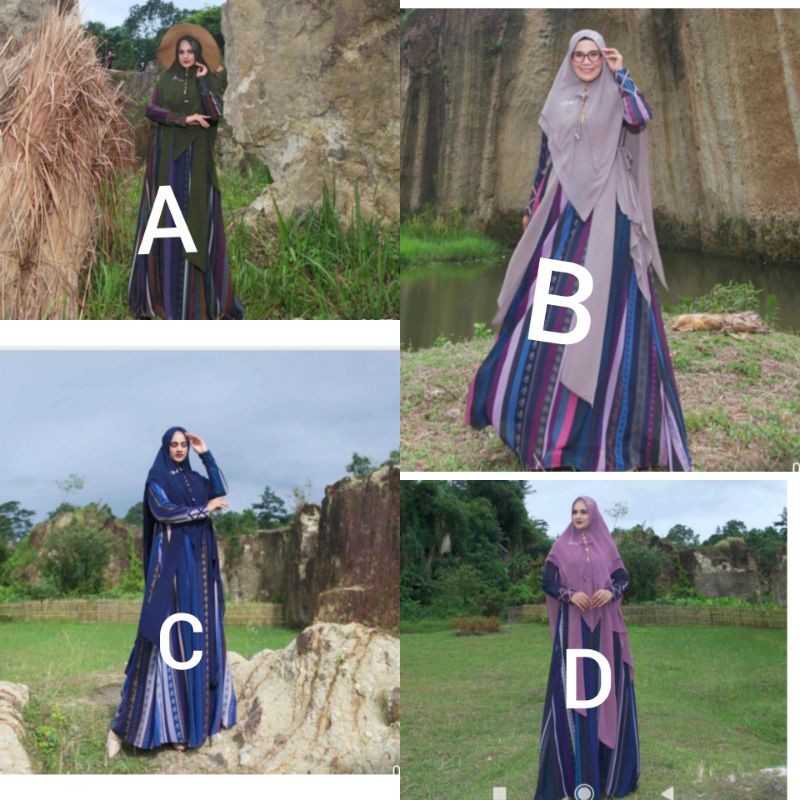 galata syari set by alzhea / gamis alzhea premium / gamis alzhea set hijab / alzhea original