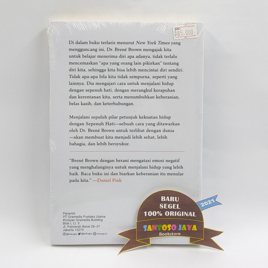 Tak Apa-Apa Tak Sempurna - The Gifts Of Imperfection by Brene Brown