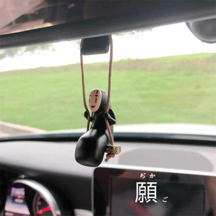 Car Pendant Spirit Away | Gantungan Depan Hiasan Pajangan Hantu Spion Tengah Mobil