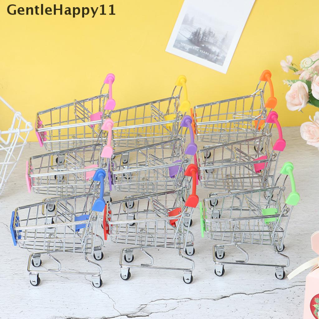 Gentlehappy 1pc Mainan Trolley Belanja Supermarket Mini Untuk Anak