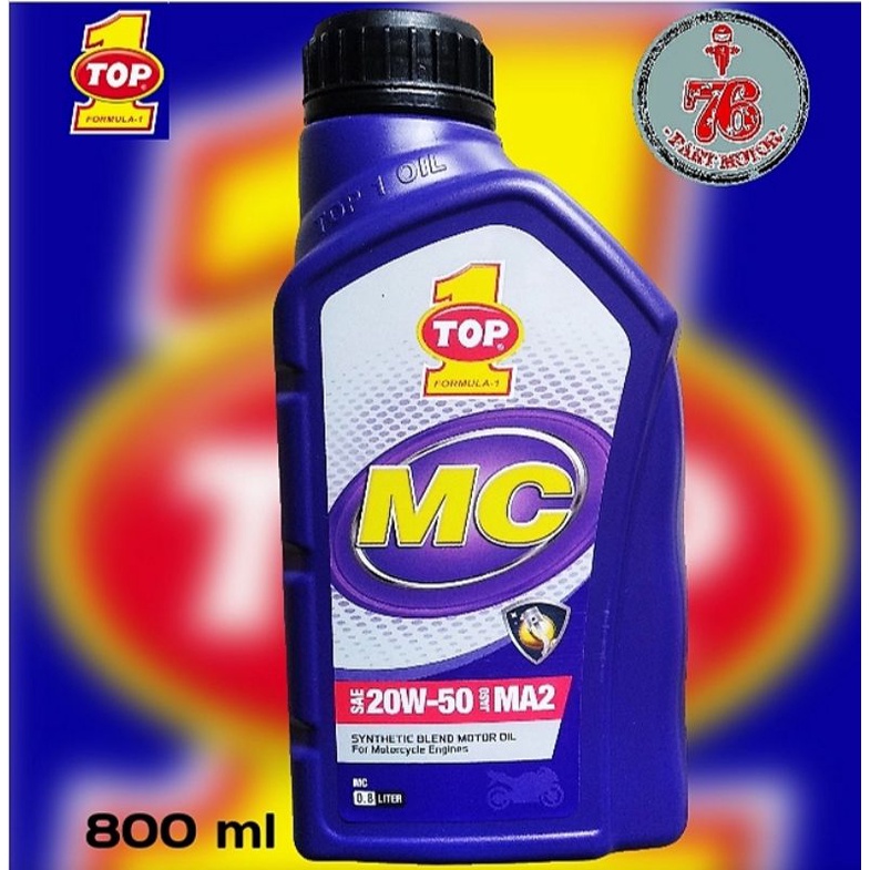 oli top 1 4 tax 800 ml SAE 20-50 100% original