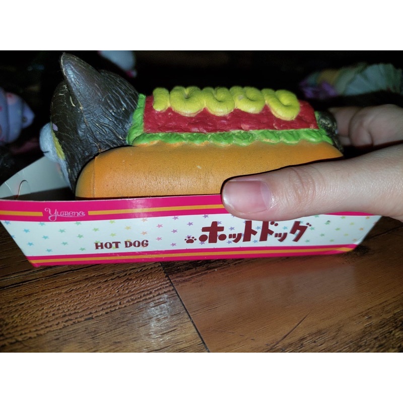 Squishy Yumeno Hot Dog RARE squishy creamiicandy squishy ibloom squishy punimaru squishy jumbo squis