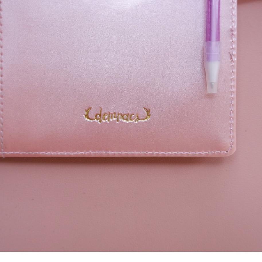 

UTS✽ Binder A5 B5 Hologram JOEY pink. GRATIS KERTAS & PULPEN. ukuran 20Ring & 26ring Premium FRESHH