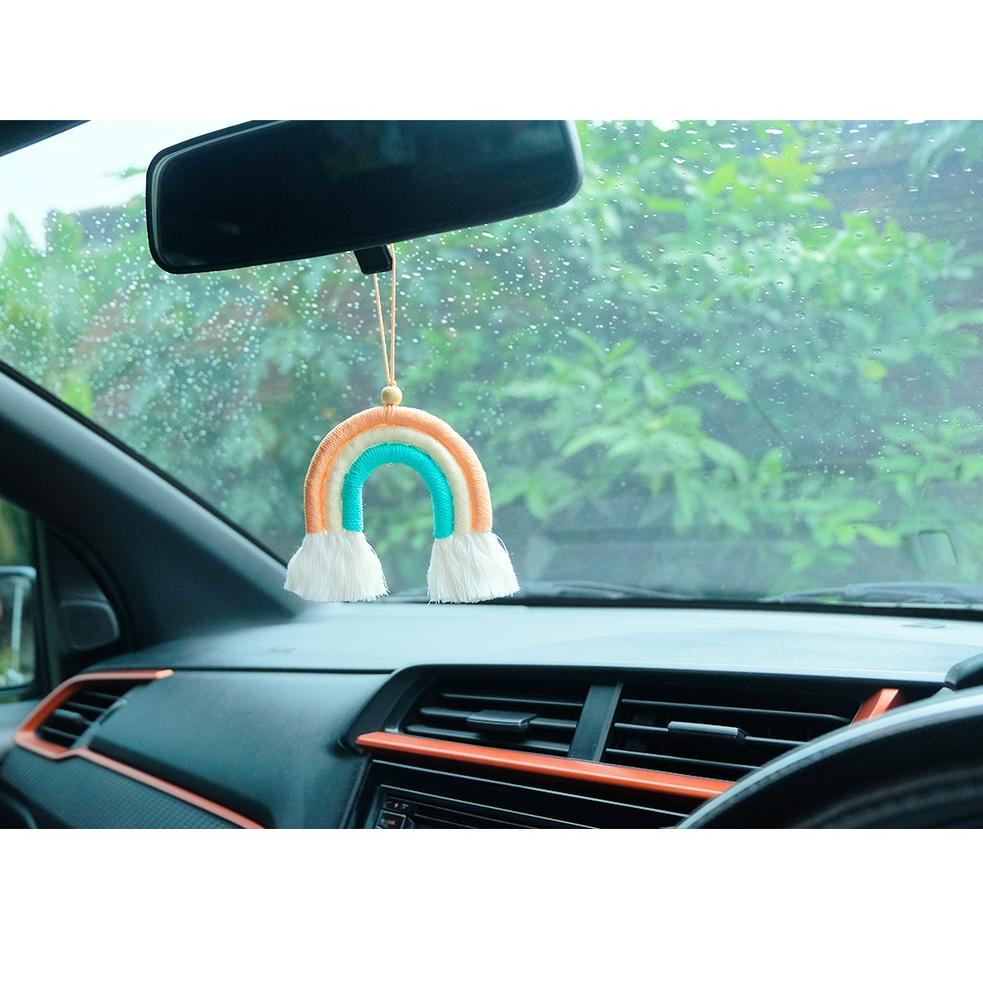 gantungan spion rainbow gantungan spion mobil rainbow GS RAINBOW // Gantungan Spion Rainbow Pelangi