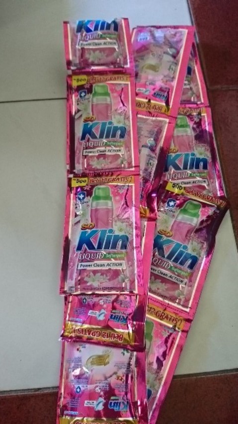 Soklin Liquid Deterjen Cair Sachet 22ml