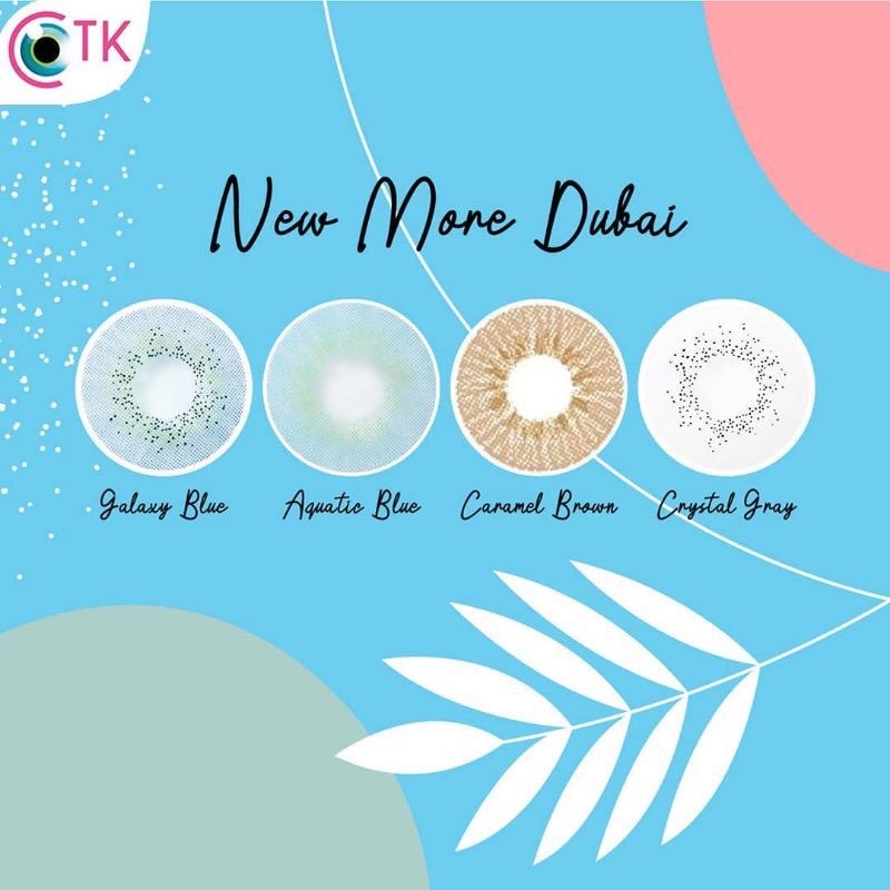 Softlens New More Dubai 14.5mm + FREE LENS CASE