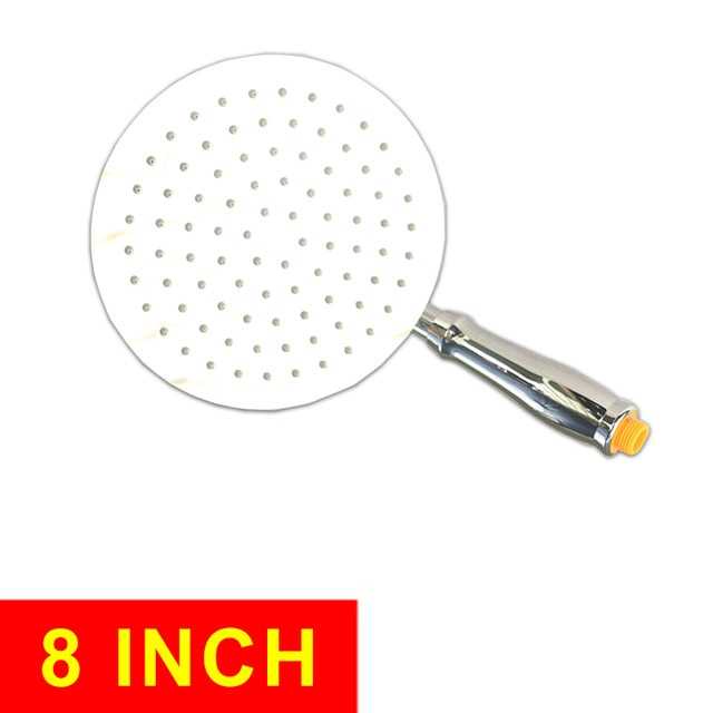 SPCR Kepala Head Shower Mandi Rainfall Stainless Steel Round Shower 201