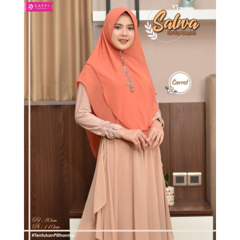 Jilbab cantik daffi hijab salwa